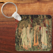 Middeleeuwse Ridders van de Ronde Tafel Sleutelhanger (Voorkant)
