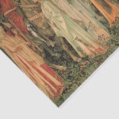 Middeleeuwse Ridders van de Ronde Tafel Tissuepapier (Detail)