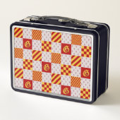 Middeleeuwse Rood Geel Magische Fantasie Heraldisc (Achterkant)