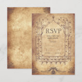Middeleeuwse RSVP (Voorkant / Achterkant)