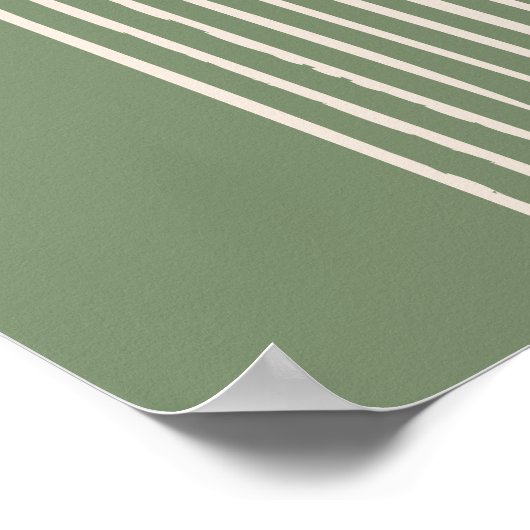 Middeleeuwse salie minimale kunst poster (Hoek)