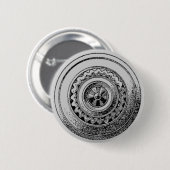 Middeleeuwse schilden knop ronde button 5,7 cm (Voorkant /achterkant)