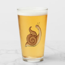 Middeleeuwse Schreeuwende Slak Glas Tumbler