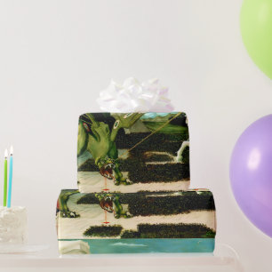 Middeleeuwse Sint-Joris en de Draak Cadeaupapier