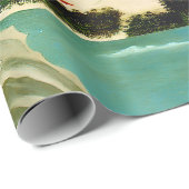 Middeleeuwse Sint-Joris en de Draak Cadeaupapier (Rol Hoek)