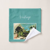 Middeleeuwse Sint-Joris en de Drago Bad Handdoek (Wasdoekje)