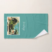 Middeleeuwse Sint-Joris en de Drago Bad Handdoek (Handdoek)