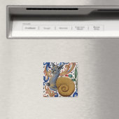 Middeleeuwse slak-kat magneet (Insitu (Vaatwasser))