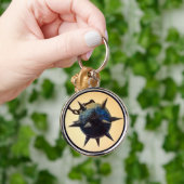 Middeleeuwse Spiked Ball en Chain Sleutelhanger (Hand)