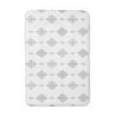 Middeleeuwse Starbursts Diamonds Light Grey Badmat (Voorkant Verticaal)