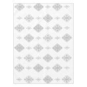 Middeleeuwse Starbursts Diamonds Light Grey Tafelkleed (Voorkant)