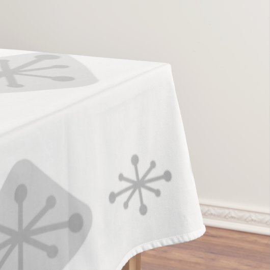 Middeleeuwse Starbursts Diamonds Light Grey Tafelkleed (Voorbeeld)