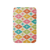 Middeleeuwse Starbursts op kleurrijke diamanten Badmat (Voorkant Verticaal)