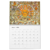 Middeleeuwse sterrenkunde en sterrenkunde Zodiac Kalender (Mar 2026)