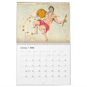 Middeleeuwse sterrenkunde en sterrenkunde Zodiac Kalender (Jan 2026)