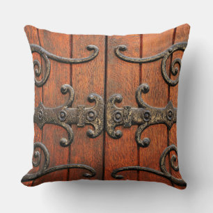 Middeleeuwse stijl kussen met gotische decoratie