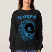 Middeleeuwse stijl Zodiac Scorpio Trui (Voorkant)