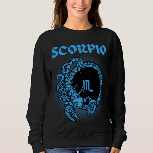 Middeleeuwse stijl Zodiac Scorpio Trui (Voorkant)