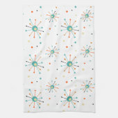 Middeleeuwse stoot en Stippen midden-eeuwse modern Theedoek (Verticaal)