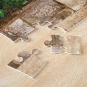 Middeleeuwse straat in Spanje Legpuzzel (Zijkant)
