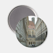 Middeleeuwse straat magneet (Voorkant / Achterkant)