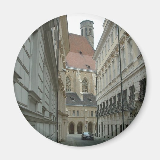 Middeleeuwse straat magneet (Voorkant)