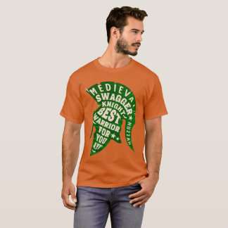 Middeleeuwse Swagger Knight T-shirt