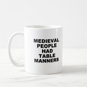 Middeleeuwse Tafelmanieren Mok