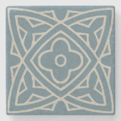 Middeleeuwse Tegel Stenen Onderzetter (Voorkant)