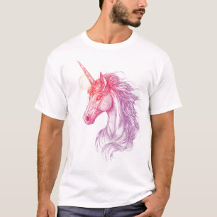 Middeleeuwse tovenaar eenhoorn (1) t-shirt