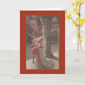  middeleeuwse trouwdag Kaart (Gele Bloem)