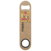 Middeleeuwse verlichte brief A-monogram Speed Flessenopener (Achterkant)