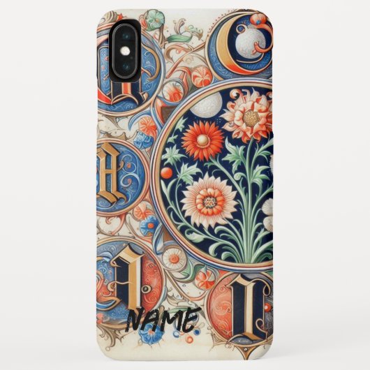 middeleeuwse  verlichting Case-Mate iPhone case (Achterkant)