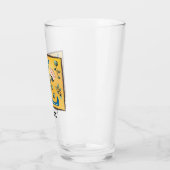 Middeleeuwse verlichting met L-monogram Glas (Links)