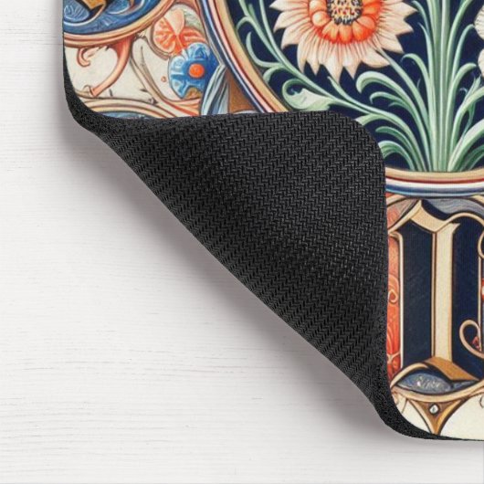 middeleeuwse  verlichting muismat (Hoek)