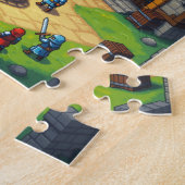 middeleeuwse verzameling legpuzzel (Zijkant)
