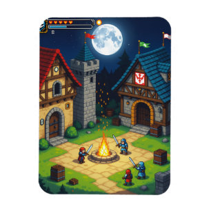 middeleeuwse verzameling magneet