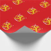 Middeleeuwse vlag van Finland Cadeaupapier (Hoek)