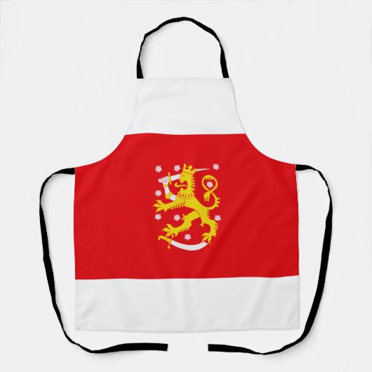 Middeleeuwse vlag van Finland Schort (Voorkant)