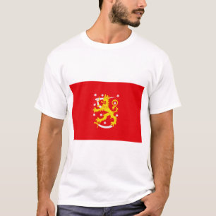 Middeleeuwse vlag van Finland T-shirt