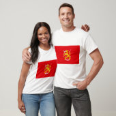 Middeleeuwse vlag van Finland T-shirt (Unisex)