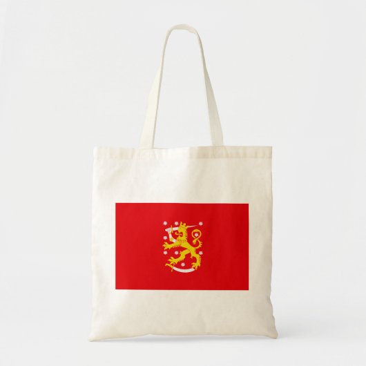 Middeleeuwse vlag van Finland Tote Bag (Voorkant)
