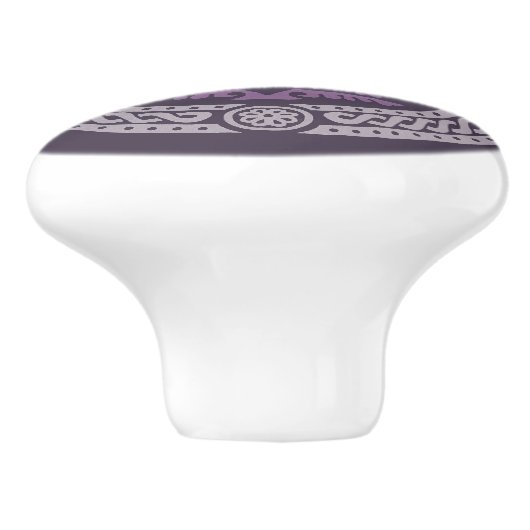 middeleeuwse vogels keramische knop (Zijkant)