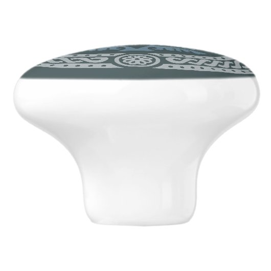 middeleeuwse vogels keramische knop (Zijkant)