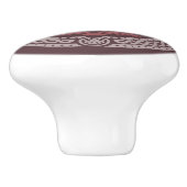 middeleeuwse vogels keramische knop (Zijkant)