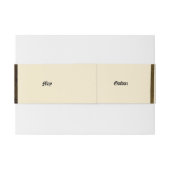 "middeleeuwse" weddenschap uitnodigingen wikkel (Achterkant Voorbeeld)