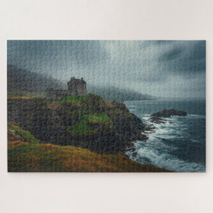 Middeleeuwse Welshe Kasteel Legpuzzel