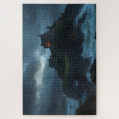Middeleeuwse Welshe Kasteel Legpuzzel (Verticaal)