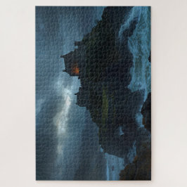 Middeleeuwse Welshe Kasteel Legpuzzel