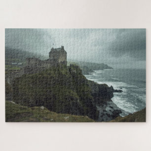 Middeleeuwse Welshe Kasteel Legpuzzel